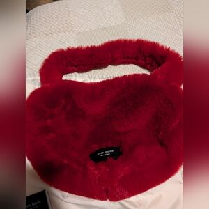 Kate Spade Furry Heart Shoulder Bag